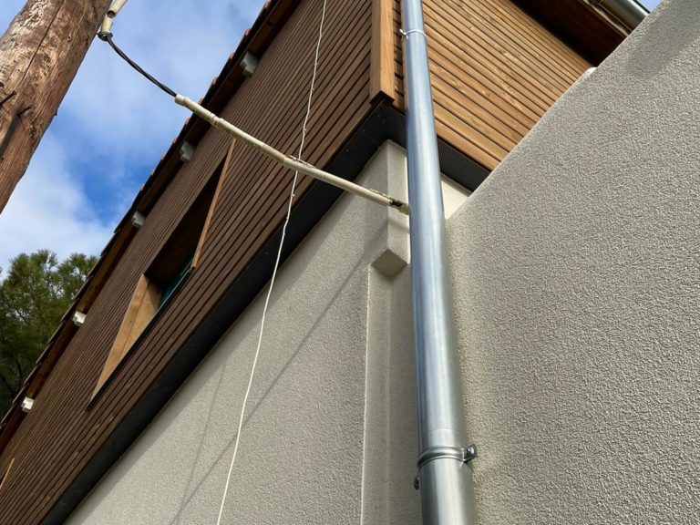 Isolation thermique et bardage bois en pin Douglas français hérault