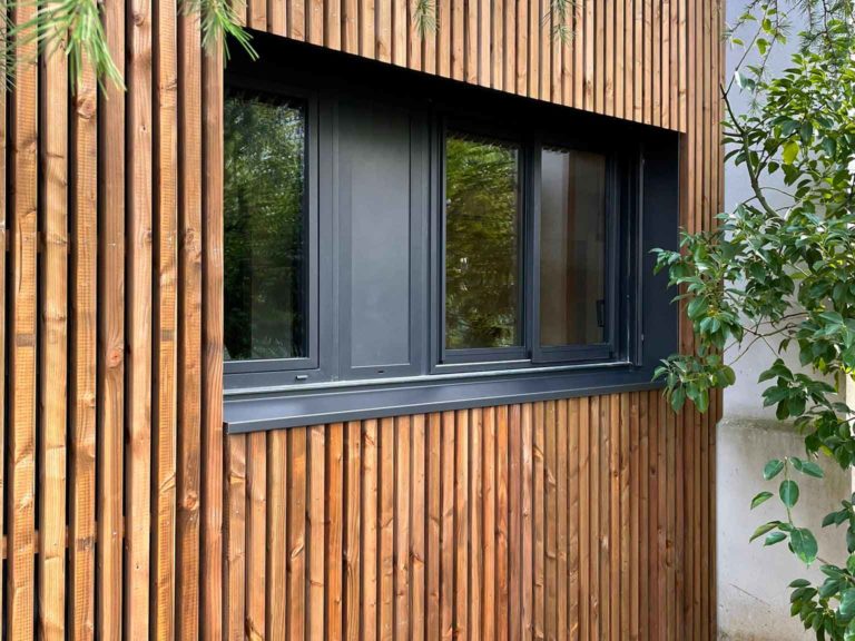 Bardage sur extension à Montpellier par TOLTEQUE