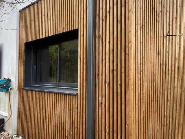 Bardage sur extension à Montpellier par TOLTEQUE