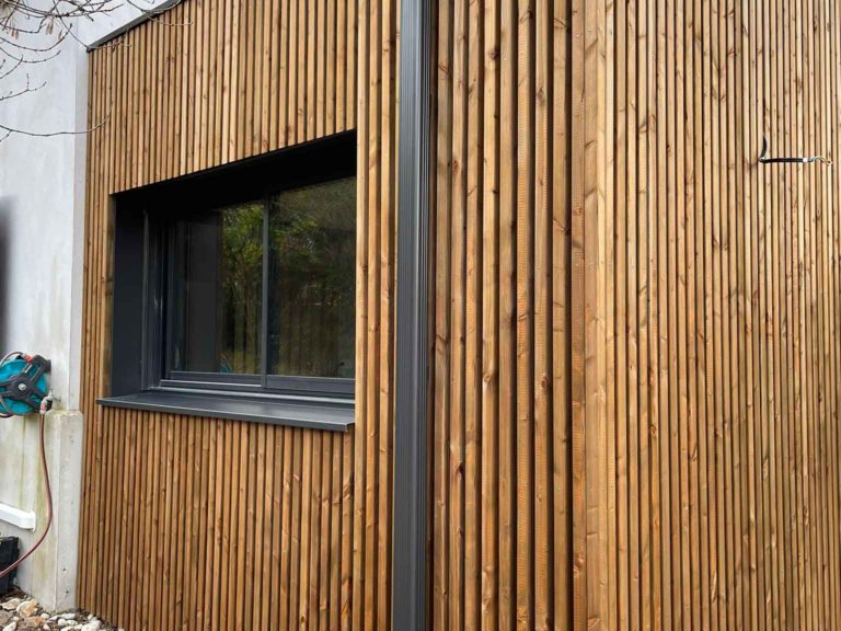 Bardage sur extension à Montpellier par TOLTEQUE