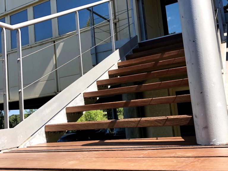 Rénovation d'un escalier en bois à Montpellier